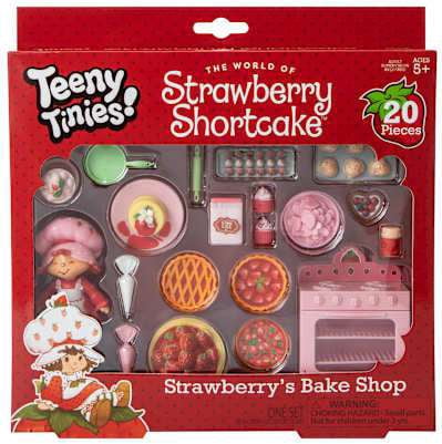 The World of Strawberry Shortcake Teeny Tinies! Teeny Strawberry's Bake Shop Playset