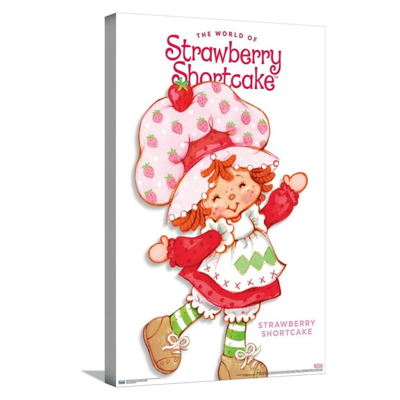 The World of Strawberry Shortcake - The World of Strawberry Shortcake Feature Series Canvas Wall Poster, 14.725" x 22.375"