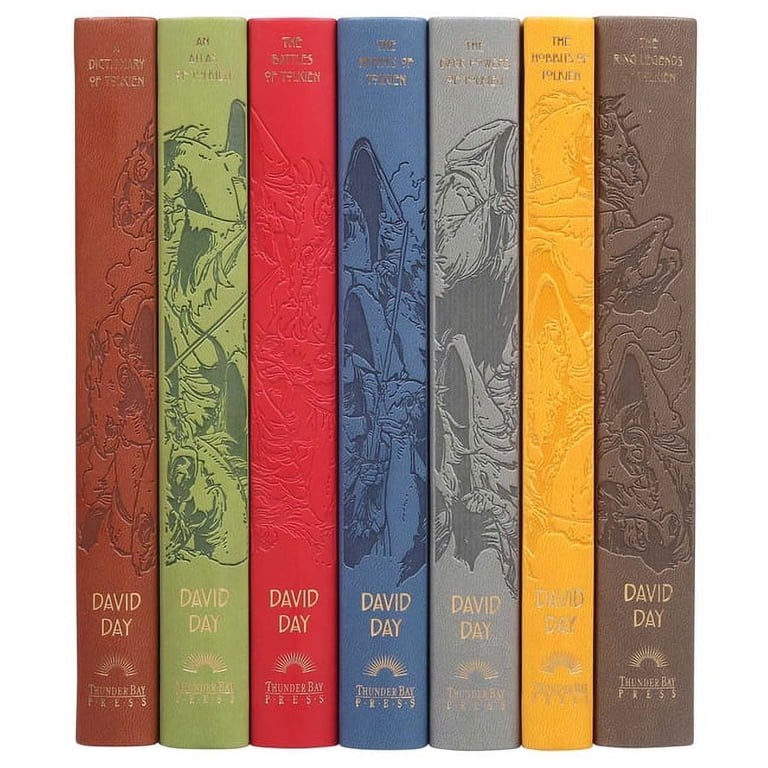 【貴重・レア】洋書・TOLKIEN・トールキン関連書籍・洋書・5冊セット・英語 David Day, The World of Tolkien: Seven-Book Boxed Set, 1792 pages