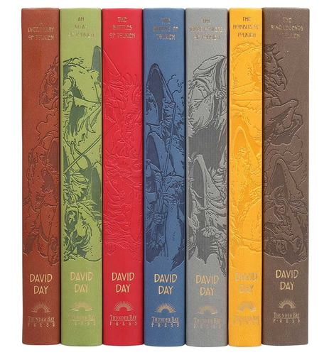 The World of Tolkien: Seven-Book Boxed Set with Colorful Covers