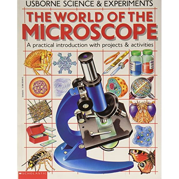Pre-Owned The World of the Microscope Usborne Science Experiments Usborne Science Experiments Paperback Chris Oxlade, Corinne Stockley