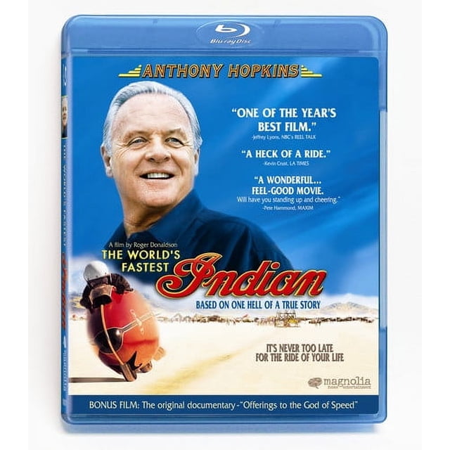 Magnolia Home Ent's The World's Fastest Indian Drama (Blu-ray ...