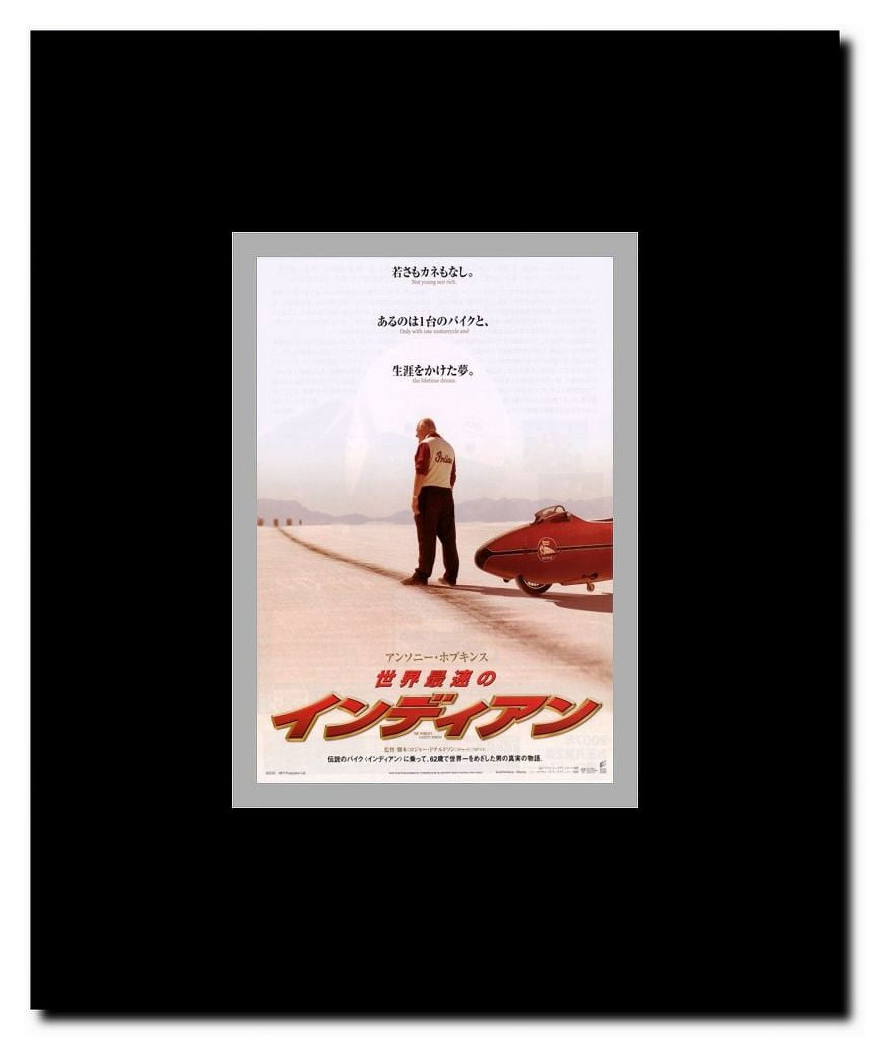 The World's Fastest Indian Framed Movie Poster