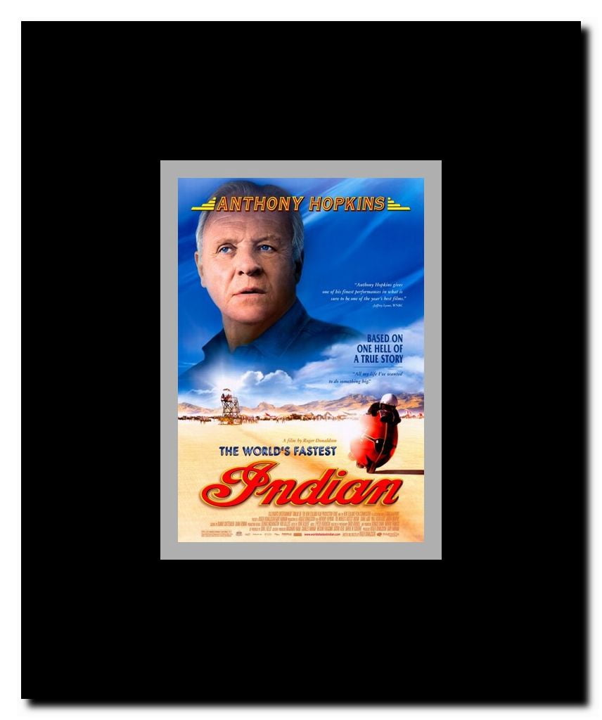 The World's Fastest Indian Framed Movie Poster