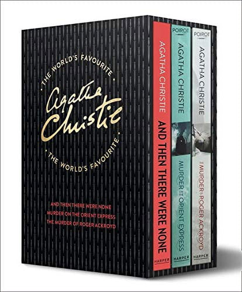 Agatha Christie 3-Book Box Set – Iconic Detective Mysteries (And