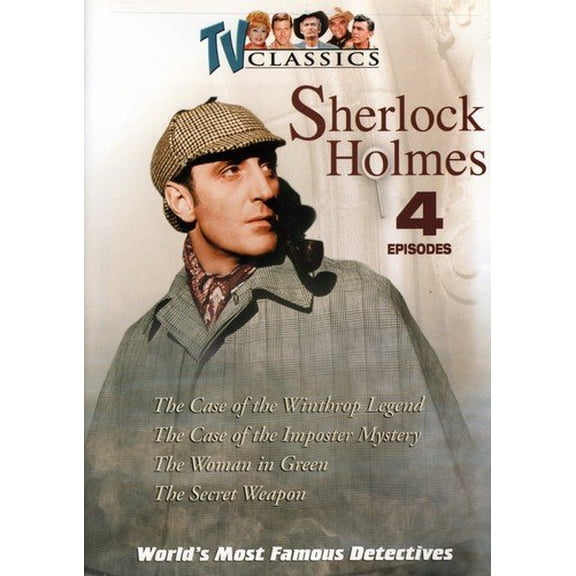 TV Classics: The World's Most Famous Detectives: Sherlock Holmes DVD NEW