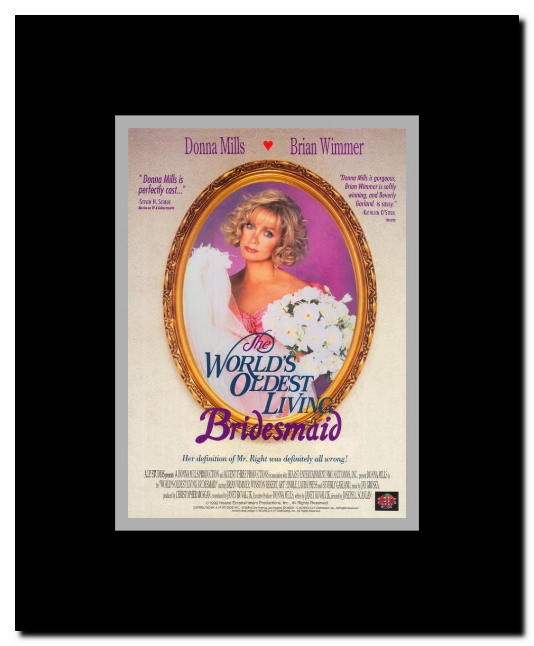 The World's Oldest Living Bridesmaid Framed Movie Poster