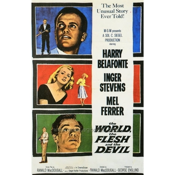 The World the Flesh and the Devil Movie Poster Print (27 x 40) - Item # MOVAF0353