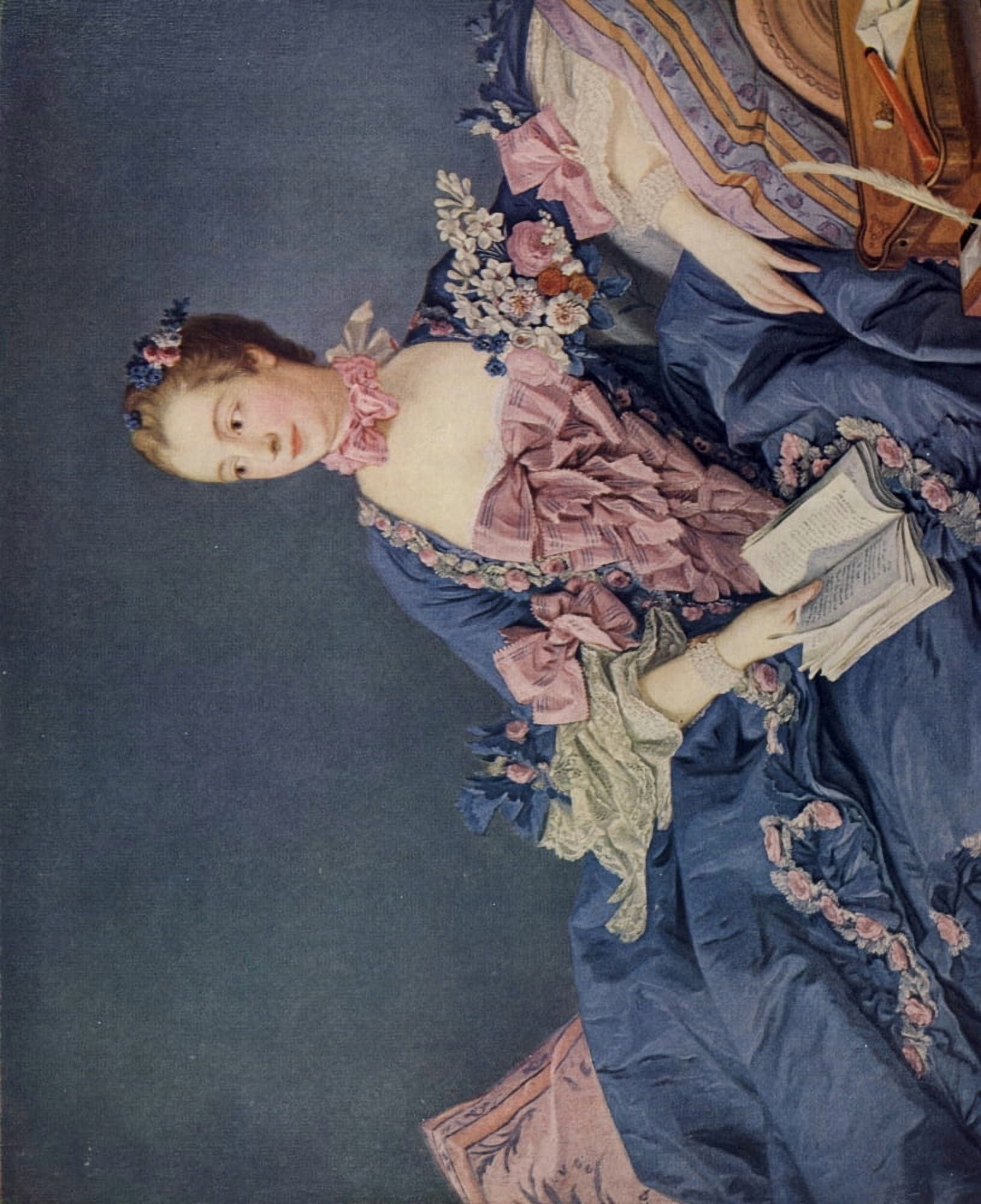 The Worlds Greatest Paintings 1934 Madame de Pompadour Canvas Art - Fran???ois Boucher (18 x 24)