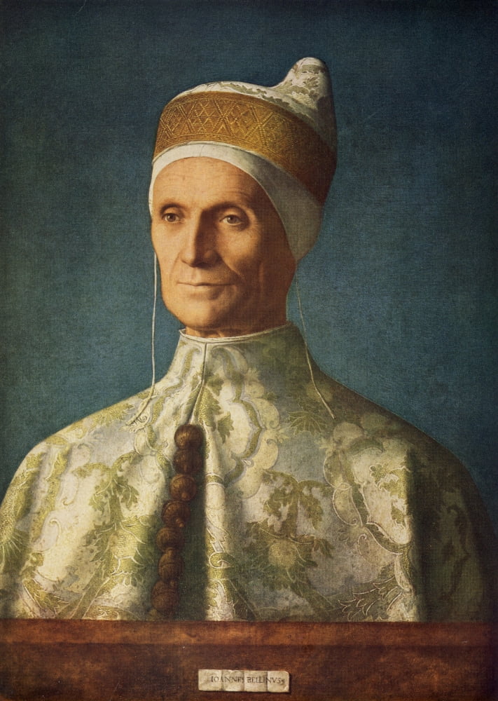 The Worlds Greatest Paintings 1934 The Doge Canvas Art - Giovanni Bellini (18 x 24)