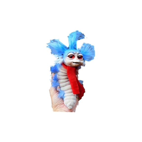 The Worm Ello Plush Toy from Labyrinths Stuffed Funny Plush Doll