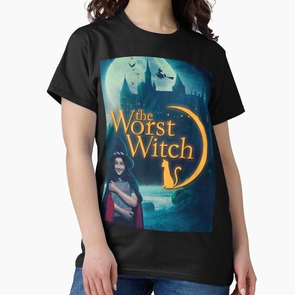 The Worst Witch Mildred Hubble 80s Kids TV Show H5102 Unisex T-Shirt, Up to 5XL Available