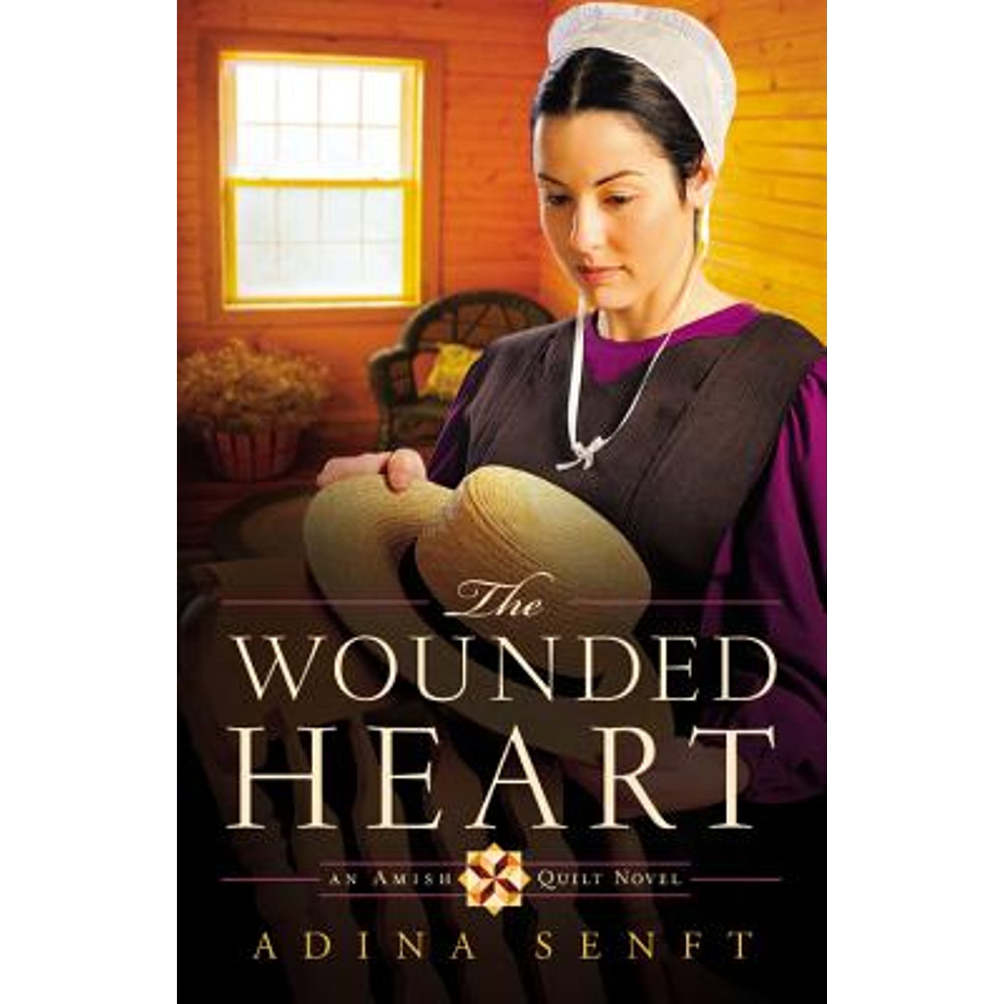 Pre-Owned The Wounded Heart: An Amish Quilt Novel  Paperback Adina Senft
