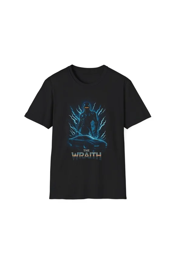 The Wraith T-Shirt - Gothic Unisex Tee for Halloween, Dark Style Top, Ghostly