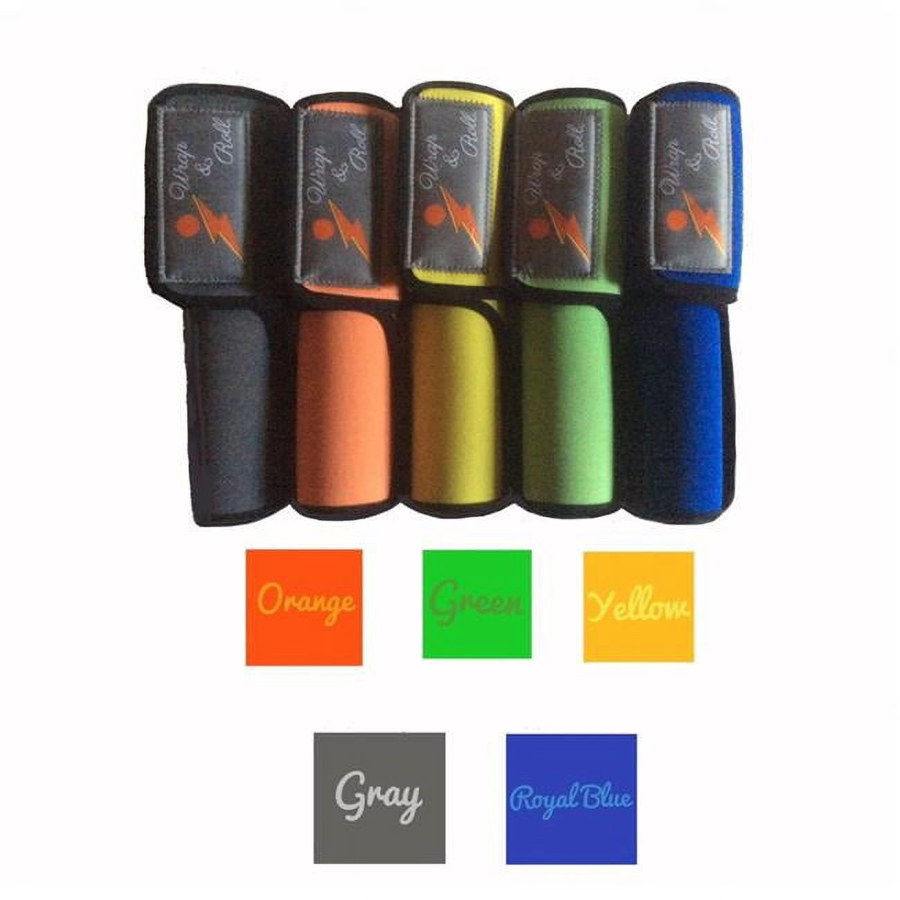 The Wrap & Roll Foam Roller and Resistance Band Fastener Safety Cover ...