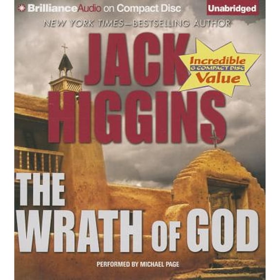 Pre-Owned The Wrath of God (Audiobook 9781441845696) by Jack Higgins, Dr. Michael Page