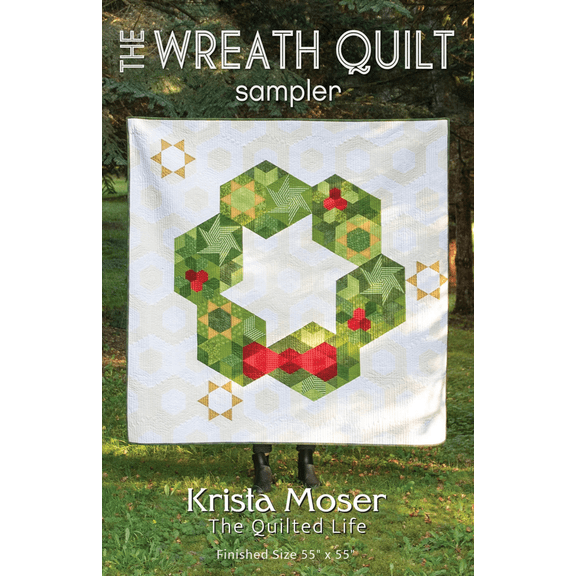 The Wreath Quilt Sampler Pattern by Krista Moser