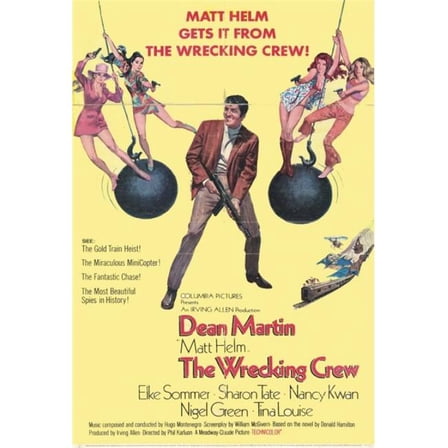 The Wrecking Crew Movie Poster Print (27 x 40)