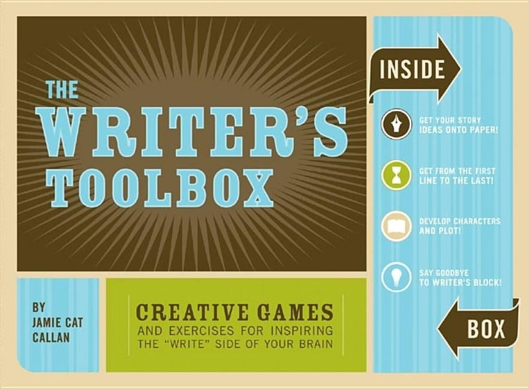 The Writer's Toolbox: Creative Games and Exercises for Inspiring the 'Write'  Side of Your Brain (Writing Prompts, Writer Gifts, Writing Kit Gifts) (Kit)  