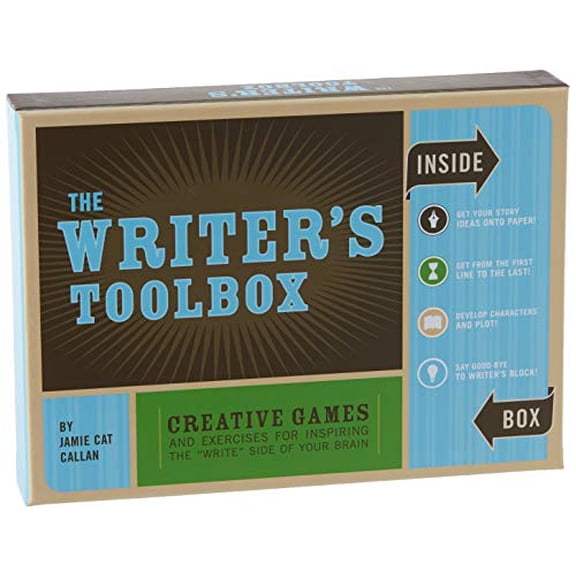 Pre-Owned The Writer's Toolbox: Creative Games and Exercises for Inspiring the 'Write' Side of Your Brain (Writing Prompts, Writer Gifts, Writing Kit Gifts) (Paperback) 9780811854290
