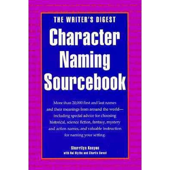 Pre-Owned "Writer's Digest" Character Naming Sourcebook Paperback