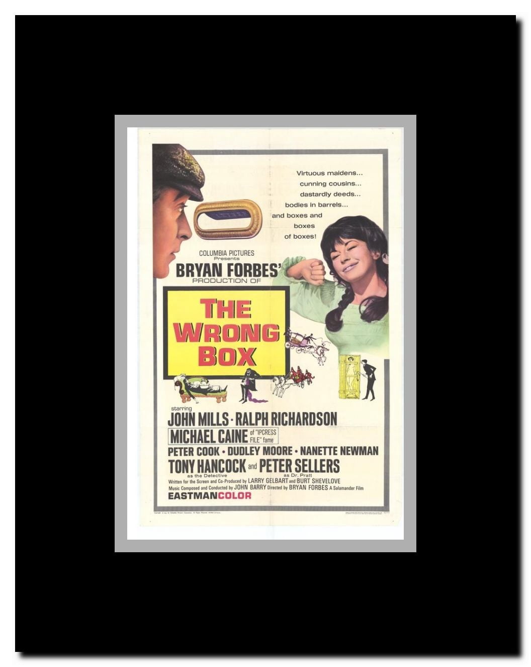 The Wrong Box Framed Movie Poster