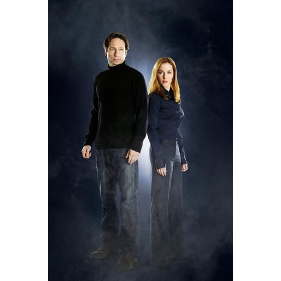 The X Files Cast Poster 24x36 Art Poster 24x36 Unframed, Age: Adults, Rectangle Poster Time