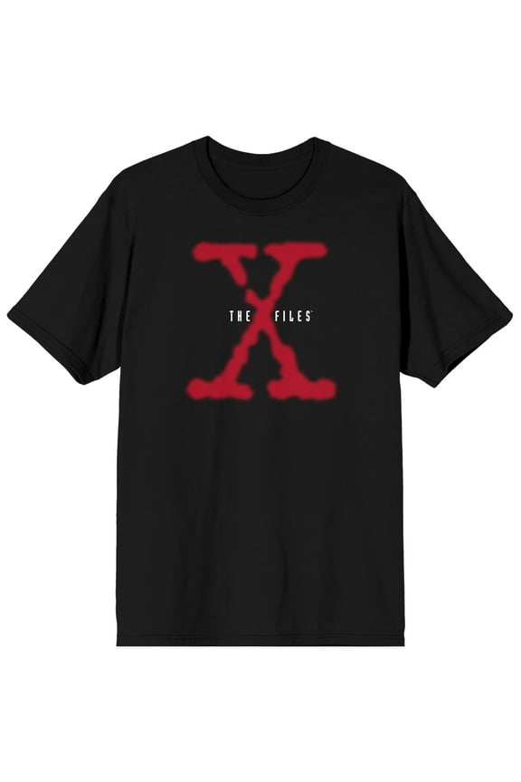 The X-Files Fight The Future Crew Neck Short Sleeve Women's Black Short Sleeve Tee-3XL