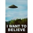 thumbnail image 1 of The X-Files I Want To Believe TV Poster Print New 24x36, 1 of 1
