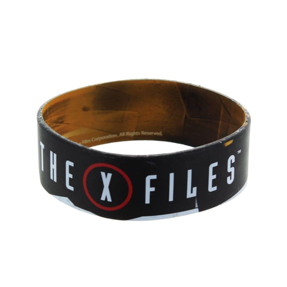 The X Files Logo Rubber Wristband