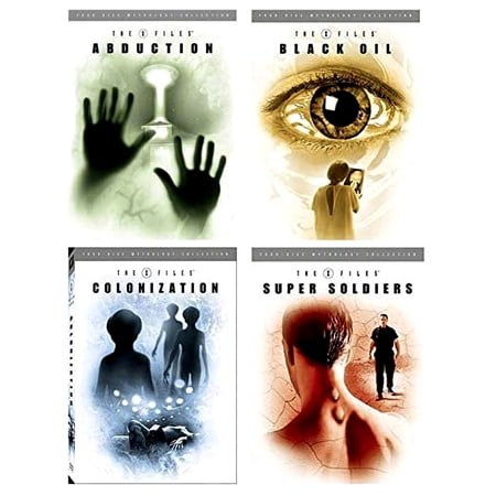 The X-Files Mythology: Complete Collection Volumes 1,2,3 & 4 - Abduction/ Black Oil/ Colonization/ Super Soldiers