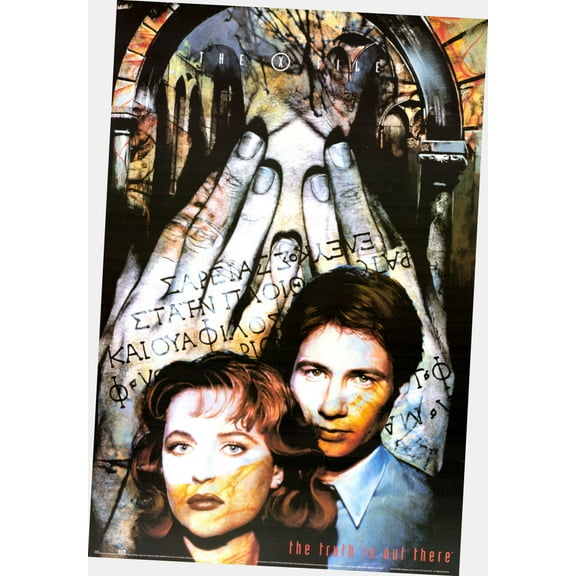 The X-Files Poster 24"x36" 24x36 1996 Art Multi-Color Square Adults Best Posters