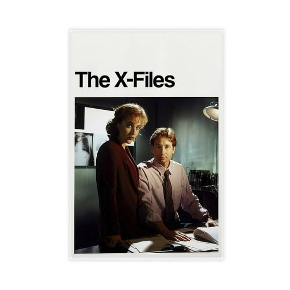 The X-Files Series Poster 25 Canvas Wall Art Decor Print Picture Paintings for Living Room Bedroom Decoration