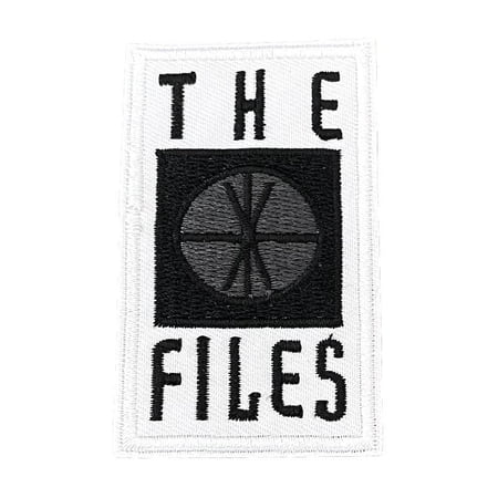 The X Files Target Logo Iron on Patch