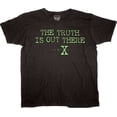 thumbnail image 1 of The X Files The Truth is Out There Adult Black T-Shirt, 1 of 1