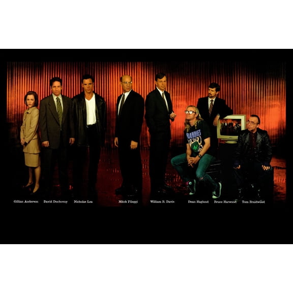 The X Files Tv Guide Cover Photo Poster #JJ103 27"x40" 27x40 Multi Color Rectangle Bad Dog Posters