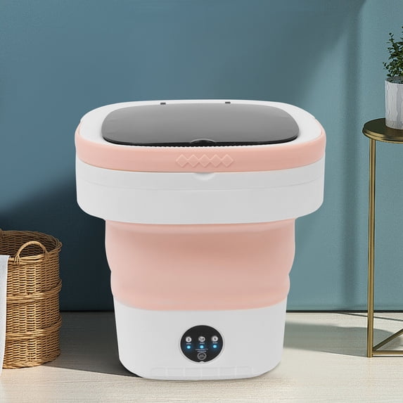 The X13 (12l English) 110v Mini Pink Washing Machine Easy To Move& Store