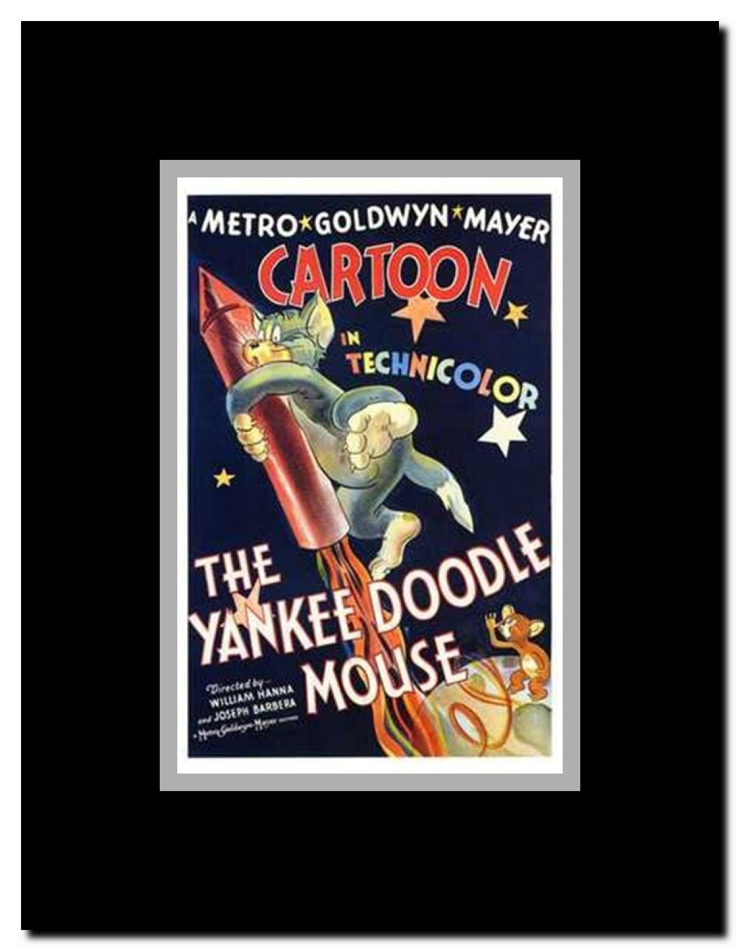 The Yankee Doodle Mouse Framed Movie Poster