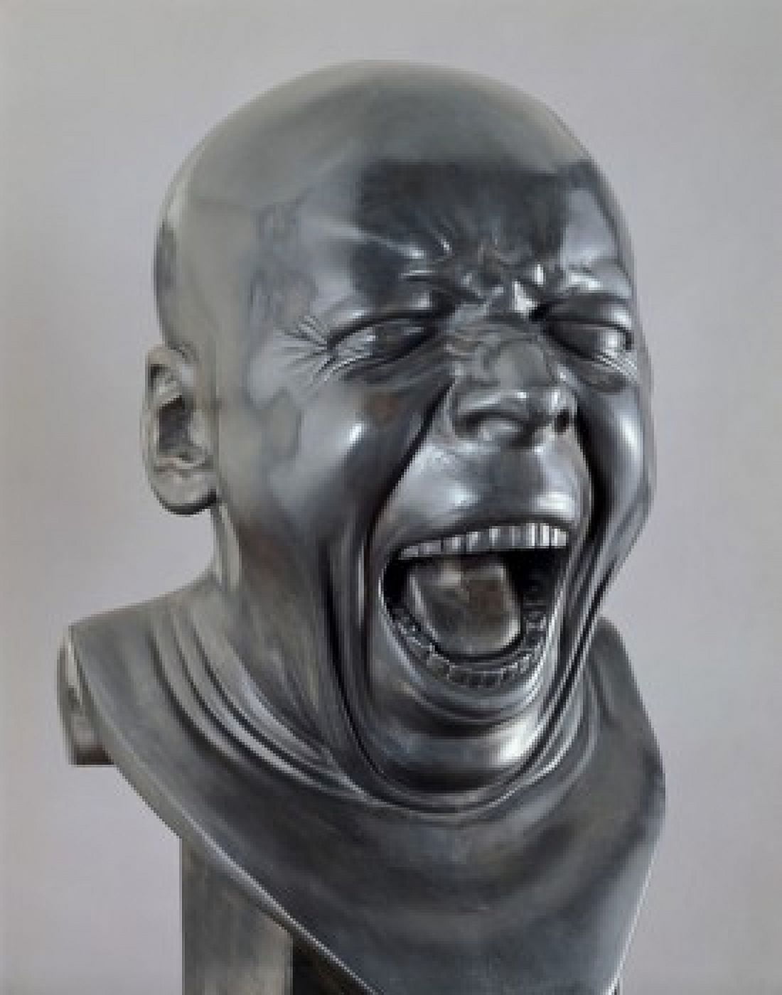 The Yawner Franz Xaver Messerschmidt (1736-1783German) Slovak National Gallery Bratislava Slovakia Canvas Art - Franz Xaver Messerschmidt (18 x 24)