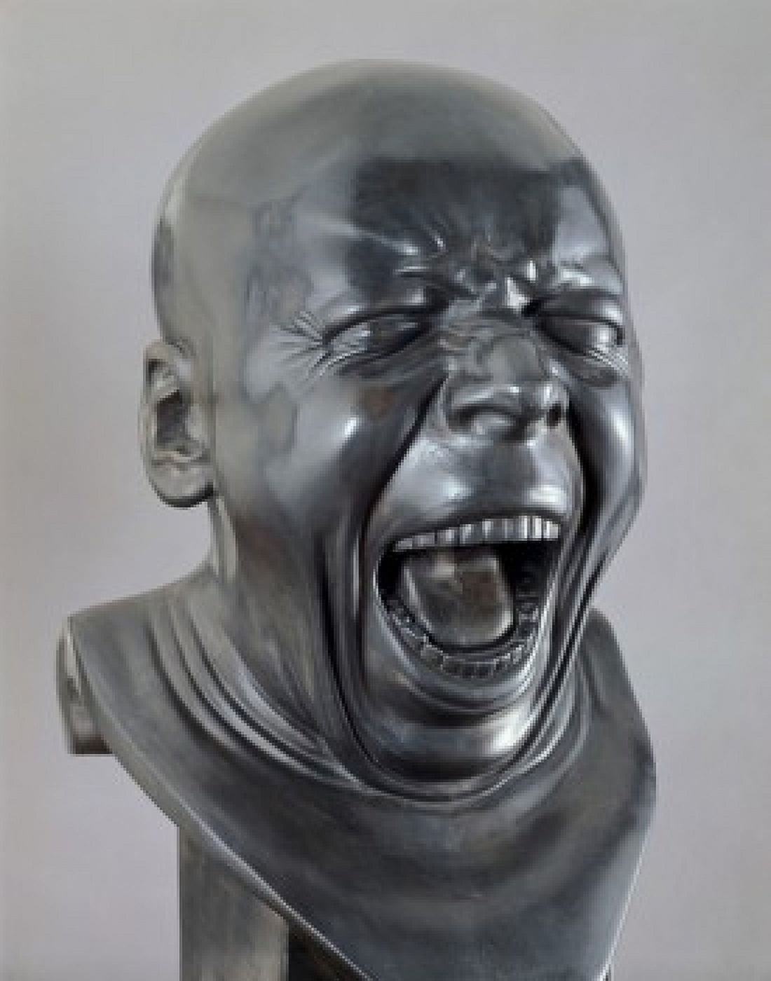 The Yawner Franz Xaver Messerschmidt (1736-1783German) Slovak National Gallery Bratislava Slovakia Canvas Art - Franz Xaver Messerschmidt (24 x 36)