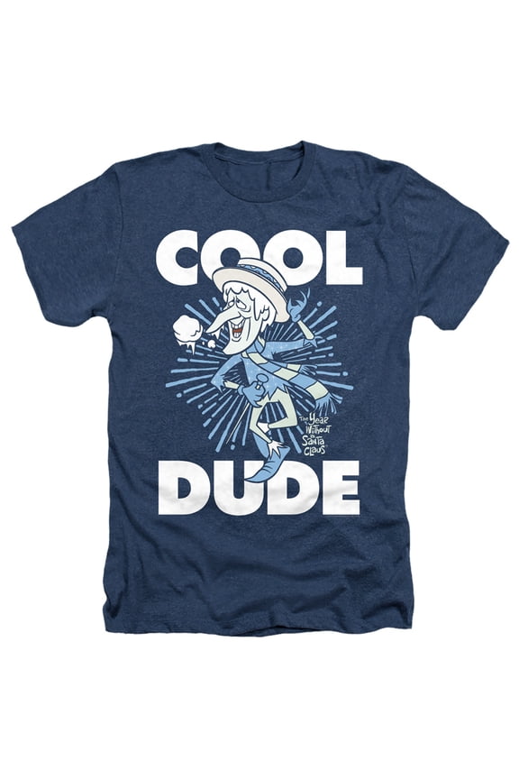 The Year Without A Santa Claus - Cool Dude - Heather Short Sleeve Shirt - Medium