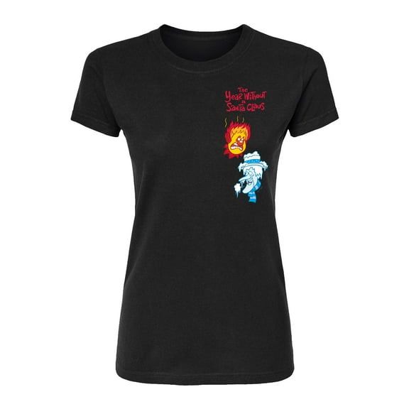 The Year Without A Santa Claus - Heat Miser Cold Miser - Juniors Fitted Graphic T-Shirt