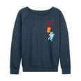 thumbnail image 1 of The Year Without A Santa Claus - Heat Miser Cold Miser - Women's French Terry Long Sleeve Graphic T-Shirt, 1 of 5