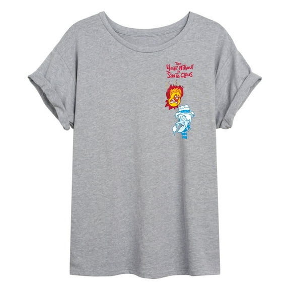 The Year Without A Santa Claus - Heat Miser Cold Miser - Women's Oversized Graphic T-Shirt