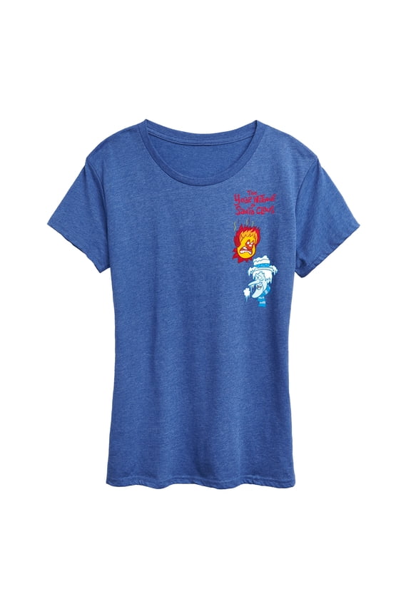 - Heat Miser Cold Miser - Women's Short Sleeve Graphic T-Shirt
