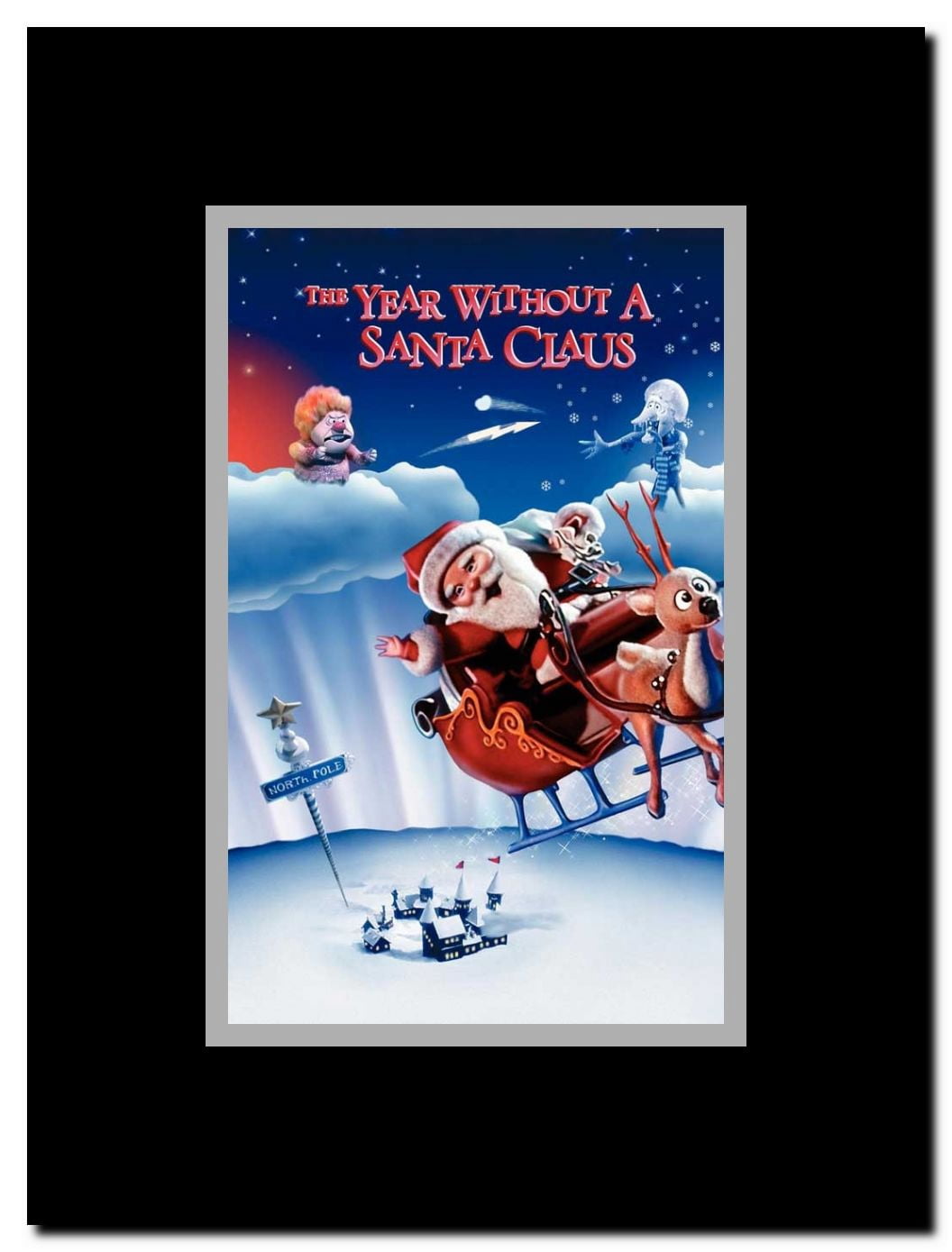 The Year Without Santa Framed Movie Poster
