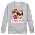 thumbnail image 1 of The Year Without a Santa Claus - Do You Believe In Santa - Men's Crew Fleece Sweatshirt, 1 of 5