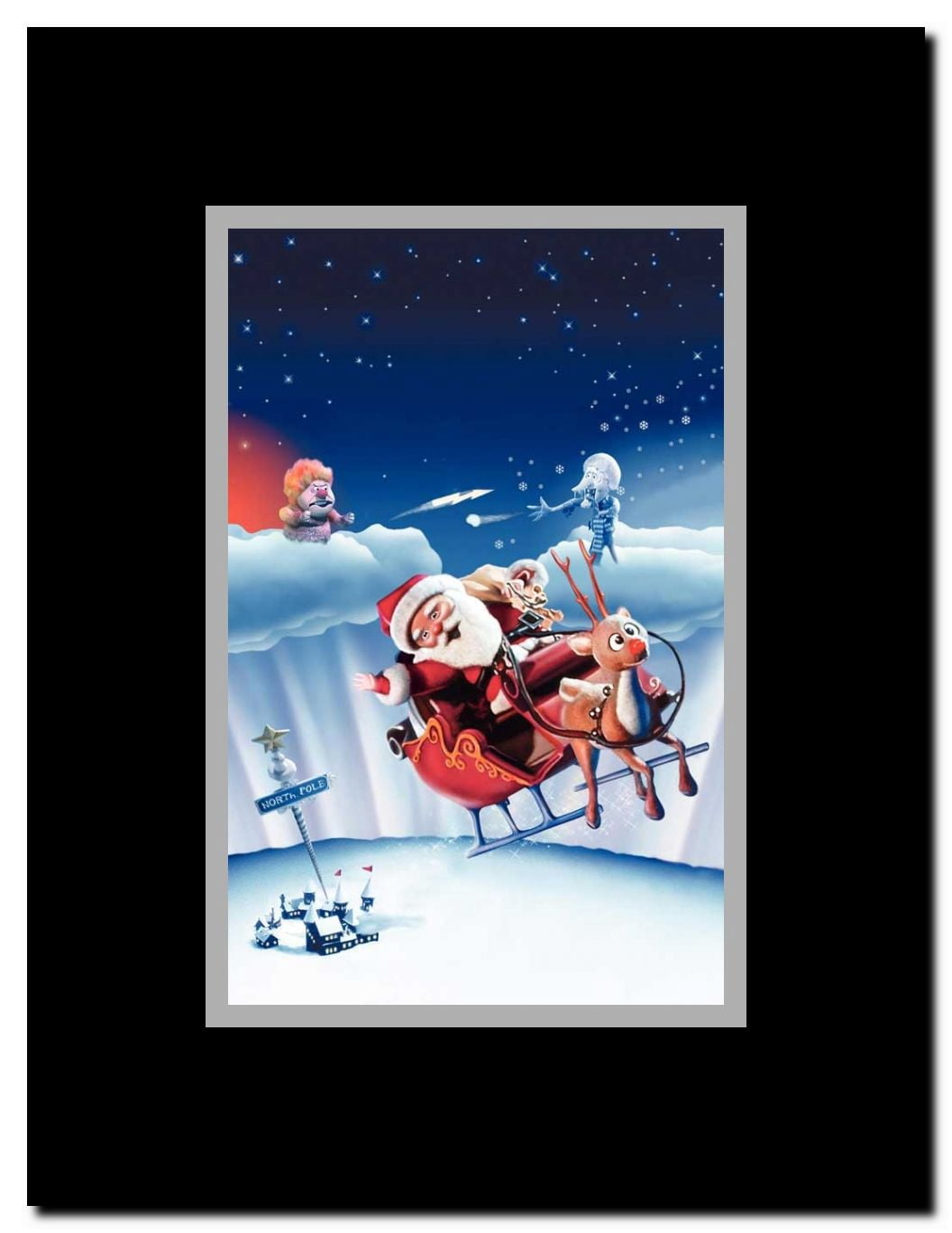 The Year Without a Santa Claus Framed Movie Poster