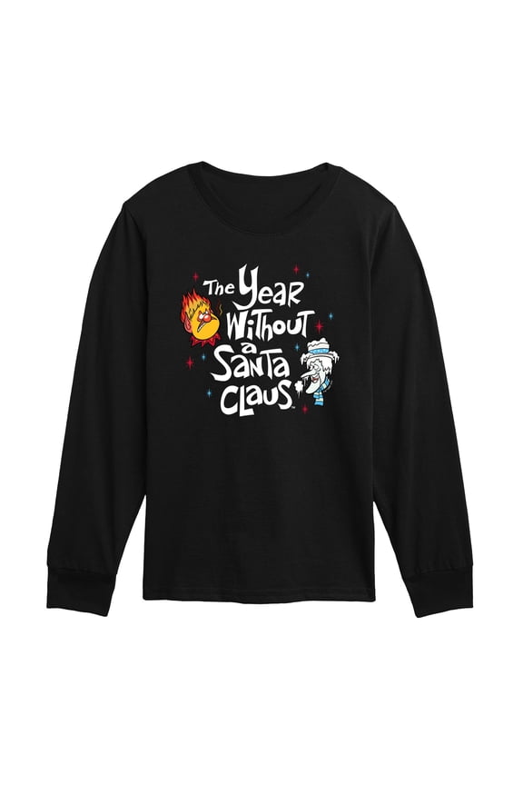 - Heat Miser And Snow Miser - Toddler Boys Long Sleeve Graphic T-Shirt