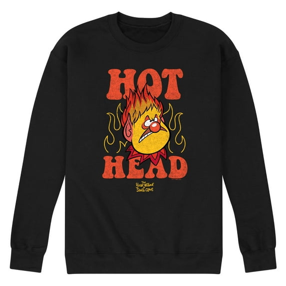 The Year Without a Santa Claus - Heat Miser Hot Head - Men's Crew Fleece Sweatshirt